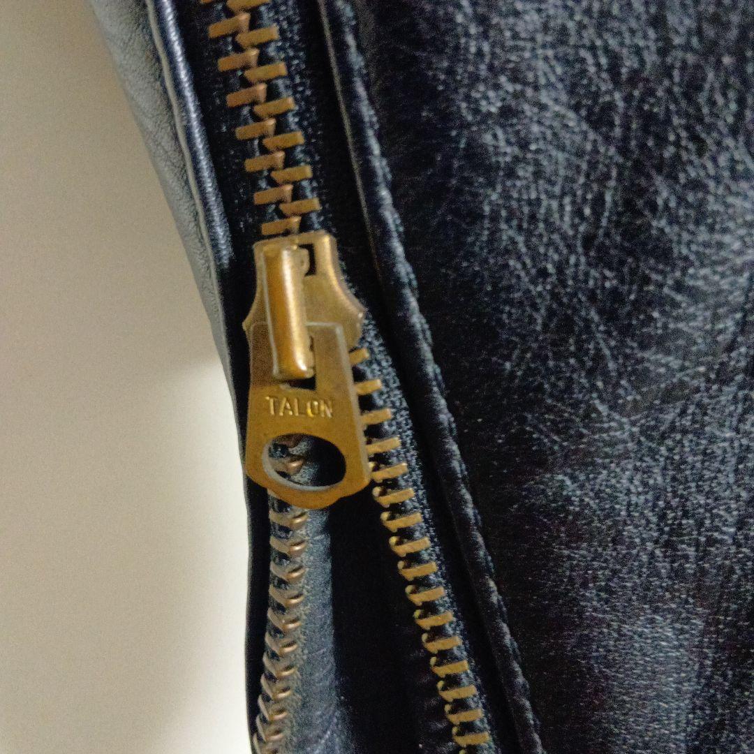 Leathers シングルライダースジャケット 42