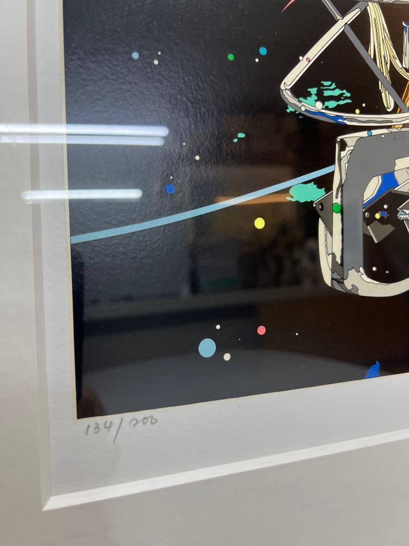 鈴木英人　「果てしなき君の旅」 シルクスクリーン　サイン入り　ED134/200