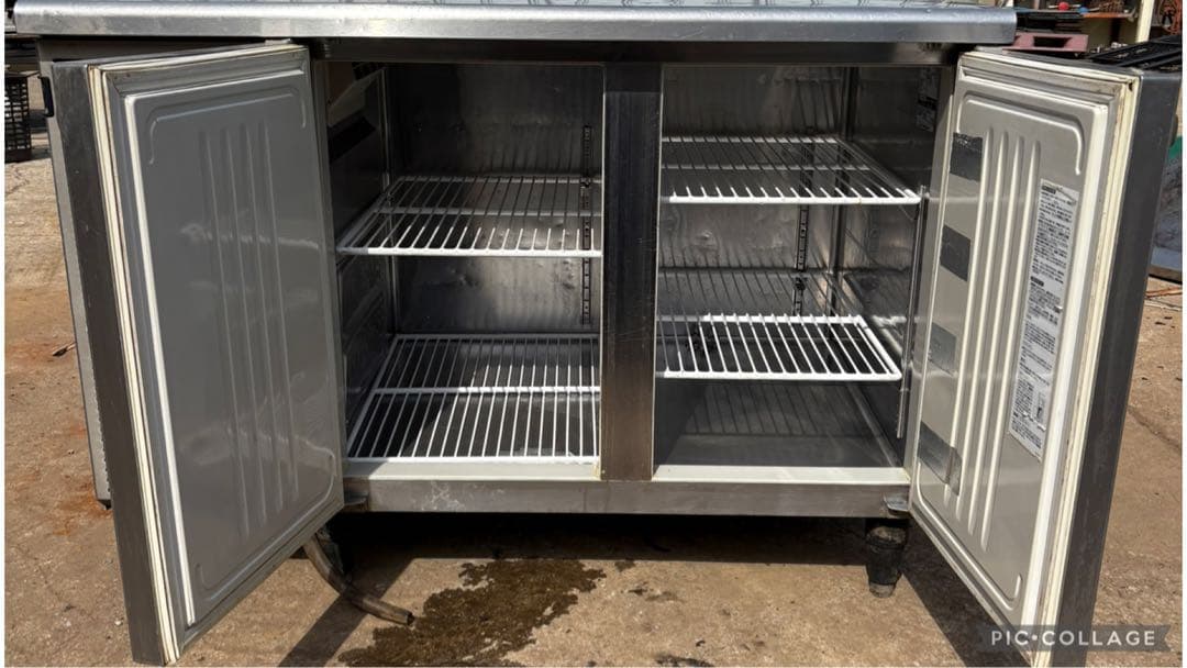 業務用ホシザキの ステンレス製 2ドア冷蔵庫 120ｃｍ幅の需要の多い商品です