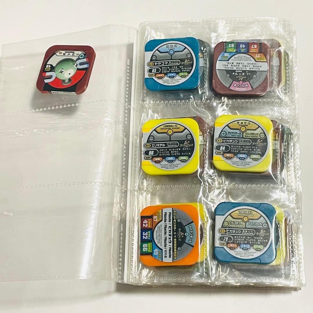 【絶版】ポケモン ポケットモンスター バトルチップ メダル 角チップ 43枚