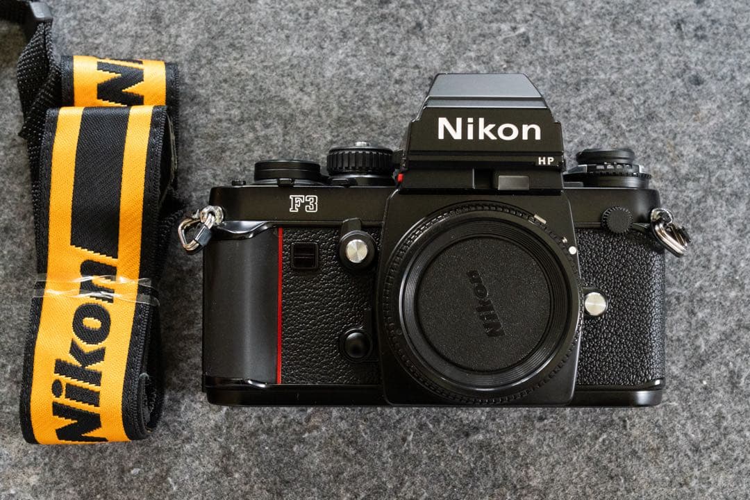 極美品・NIKON ニコン F3 HP ボディ フィルムカメラ 一眼レフ・完動品