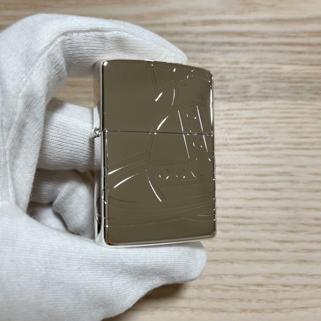 ★未使用保管品★ヴィヴィアンウエストウッド　ジッポ　シルバー　オーブ