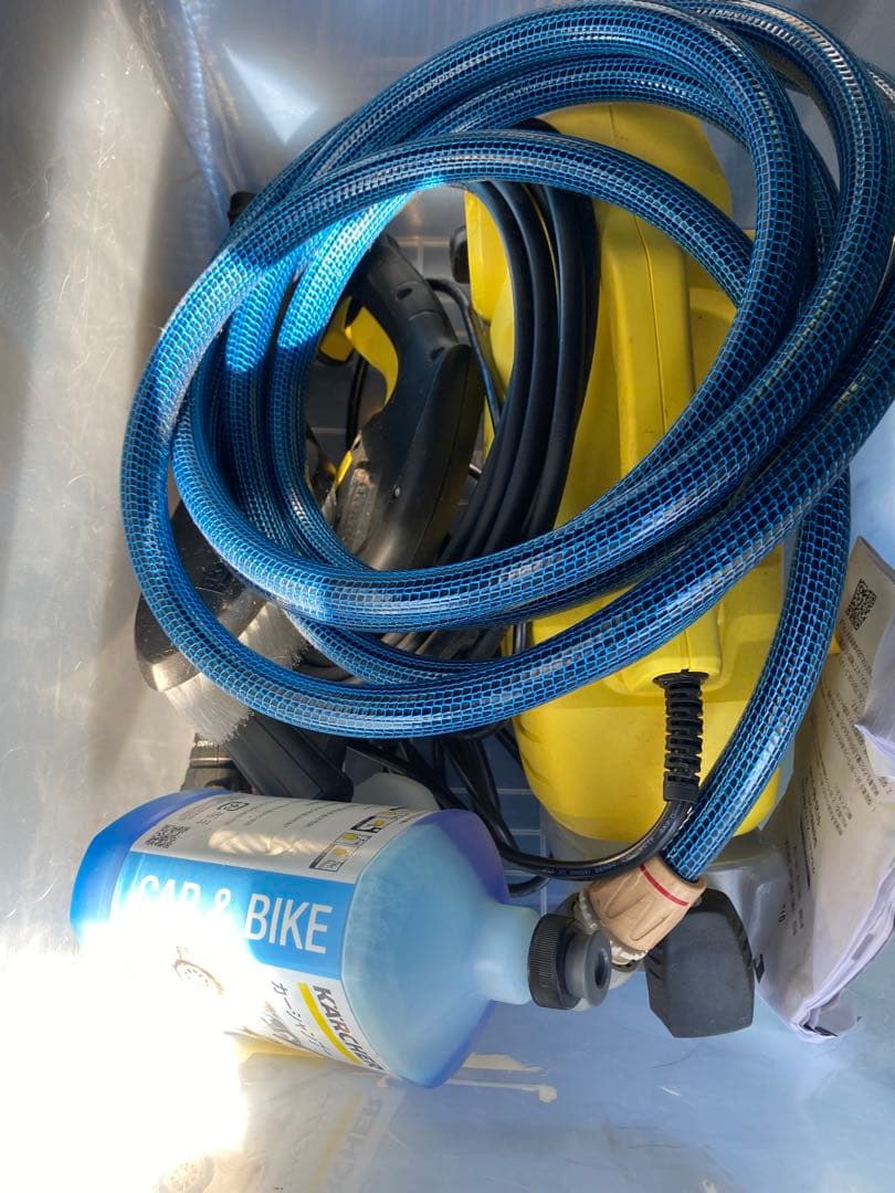 ケルヒャー 家庭用 高圧洗浄機 洗車用 洗剤付