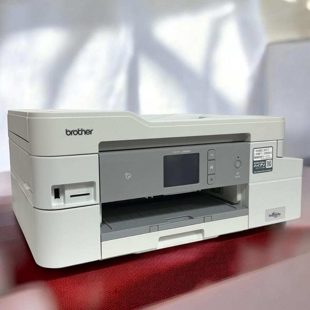 ☆美品 ブラザー DCP-J988N 大容量インク A4インクジェットプリンター