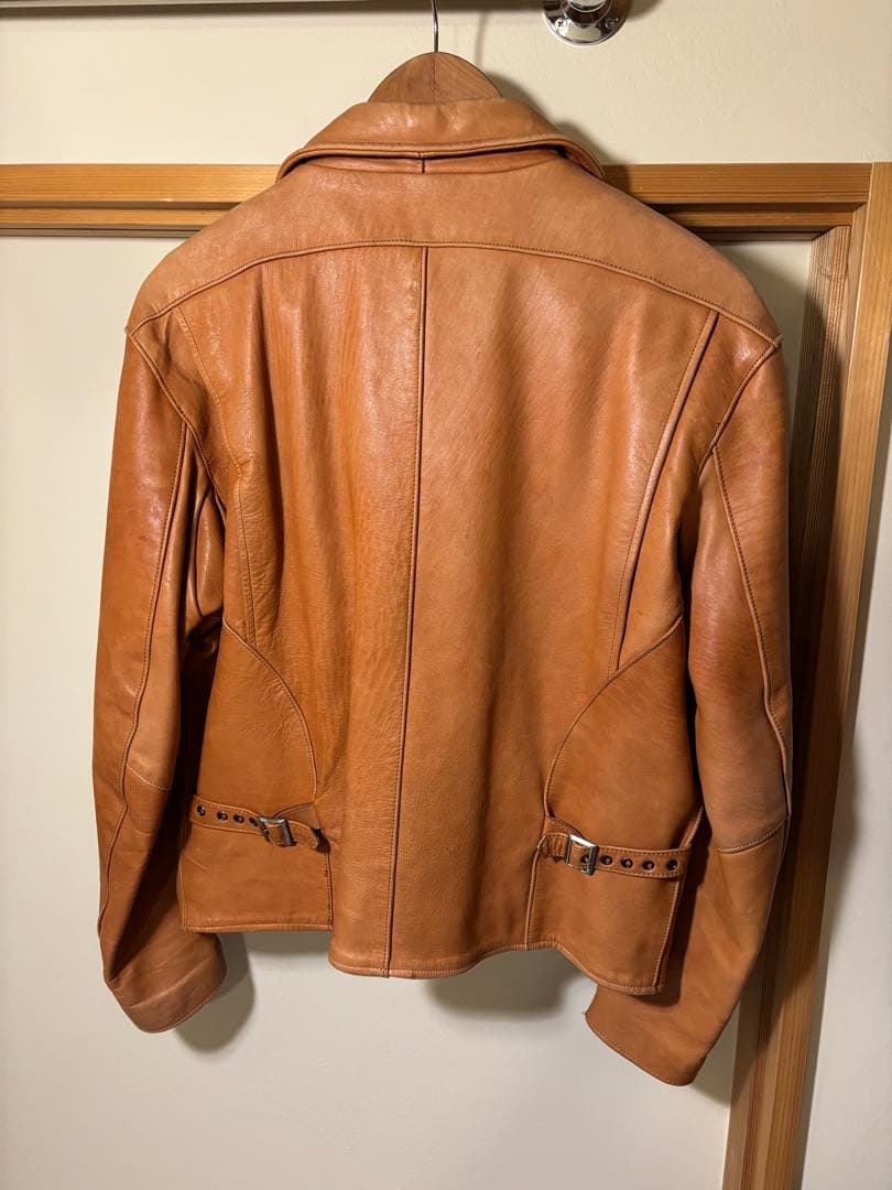 【ハンバーグ】シングルライダースジャケット　GIN URBAN