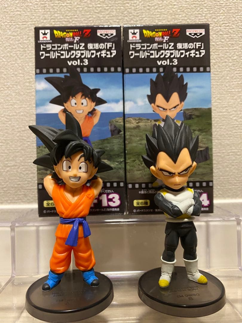 ドラゴンボールZ 復活のF ワールドコレクタブルフィギュア　vol.1 ・3
