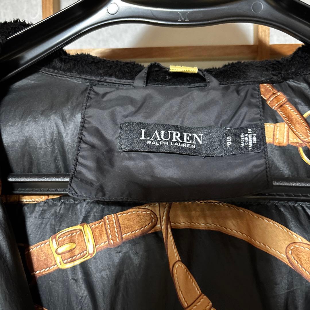 LAUREN RALPH LAUREN ブラックダウンジャケット S