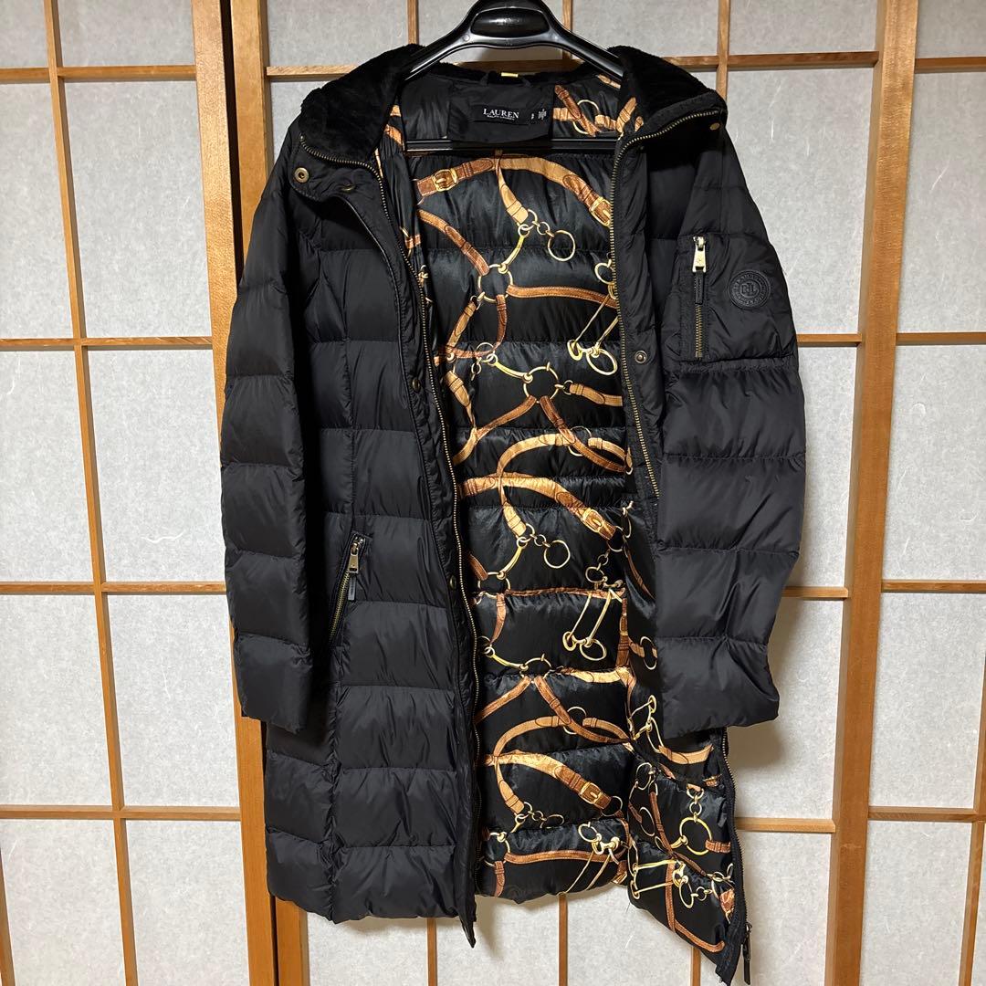 LAUREN RALPH LAUREN ブラックダウンジャケット S