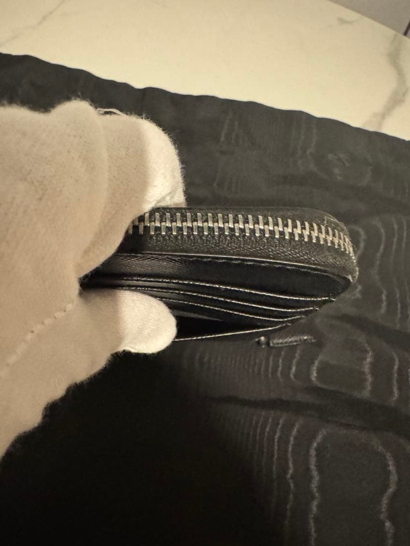 PRADA サフィアーノ クジラ柄 カードケース ケース 黒