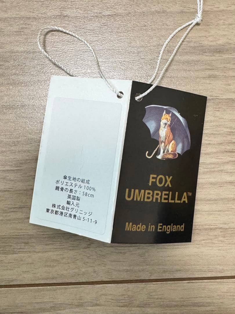 【新品未使用】FOX umbrellas フォックスアンブレラズ 折りたたみ傘