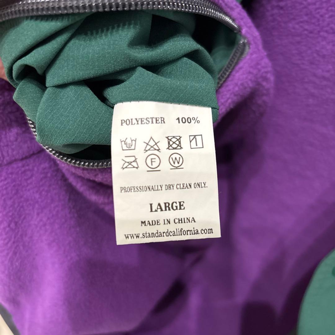 STANDARD CALIFORNIA 19AW リバーシブルフリースジャケット