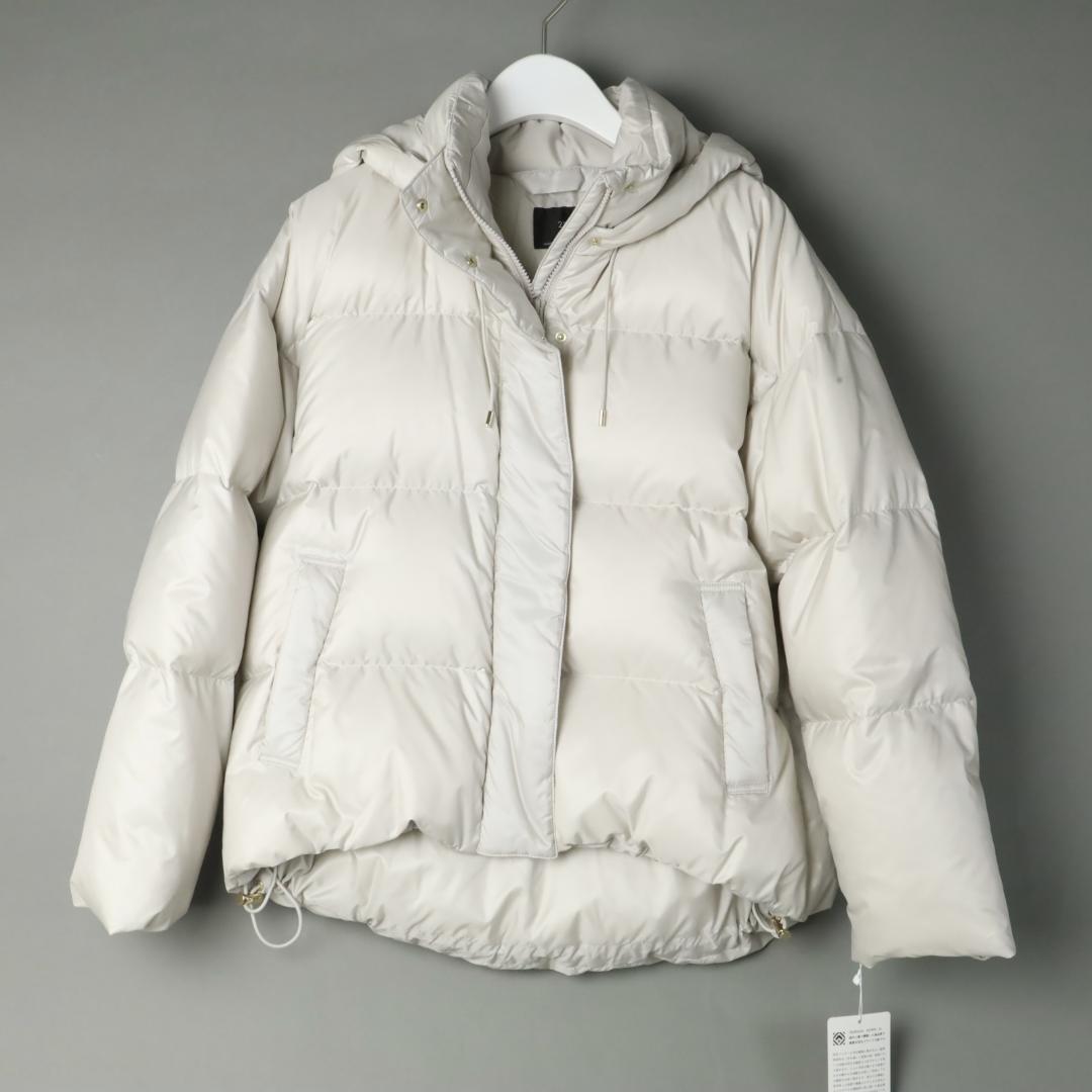 876 新品 今季 23区 ショート ダウコート ダウン ジャケット32 P5
