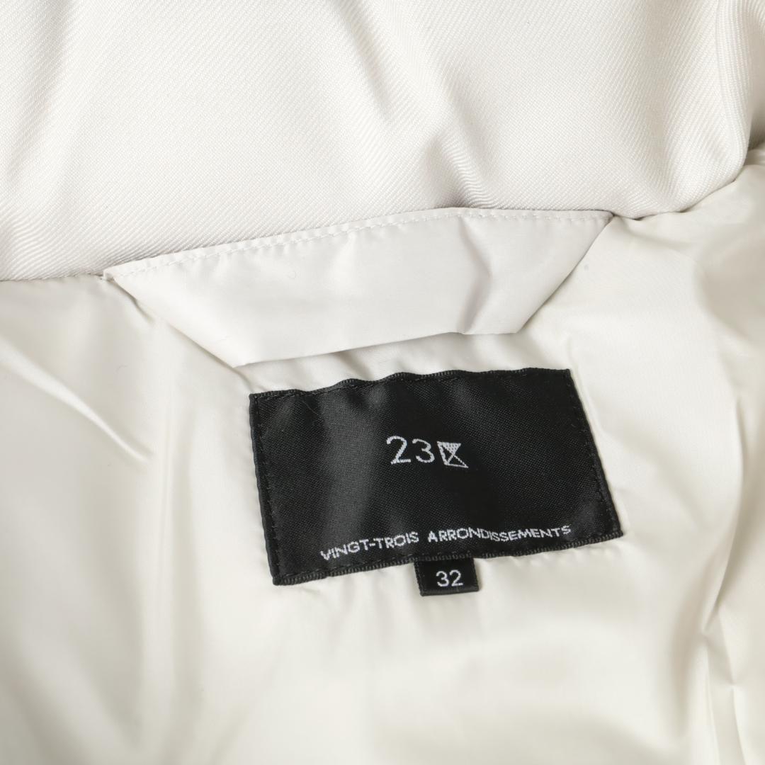 876 新品 今季 23区 ショート ダウコート ダウン ジャケット32 P5