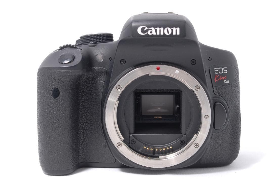 キヤノン Kiss X8i☆美品✨高性能STM標準レンズ付 Wi-Fi タッチ♪