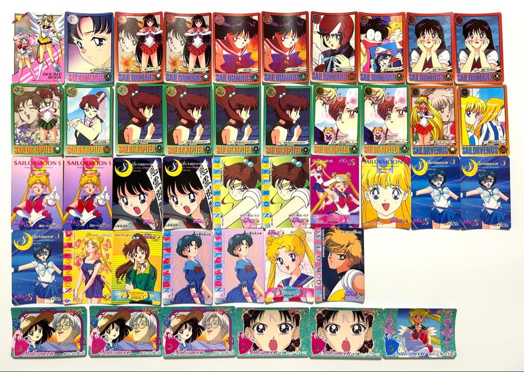セーラームーン　カードダス　P Pカード　アマダ　バンダイ