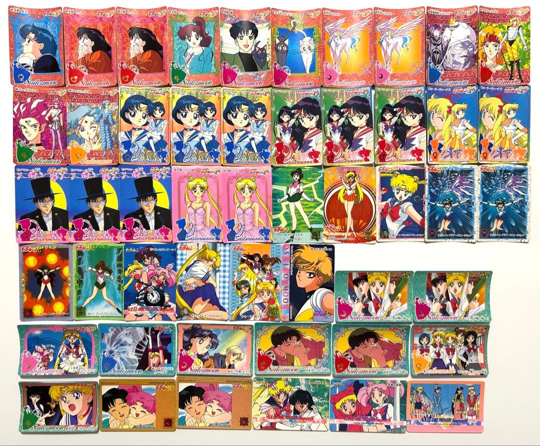 セーラームーン　カードダス　P Pカード　アマダ　バンダイ