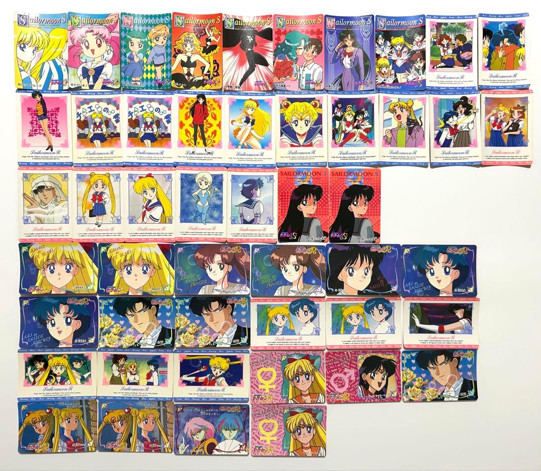 セーラームーン　カードダス　P Pカード　アマダ　バンダイ