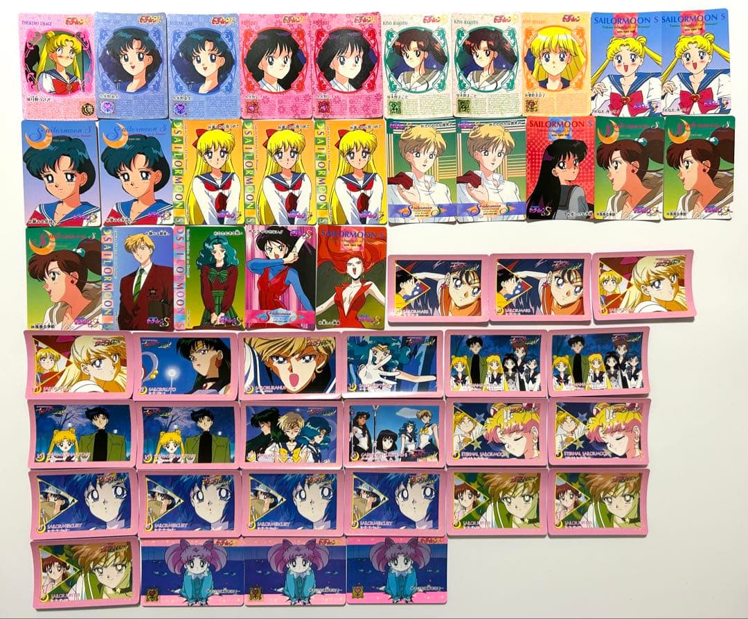 セーラームーン　カードダス　P Pカード　アマダ　バンダイ
