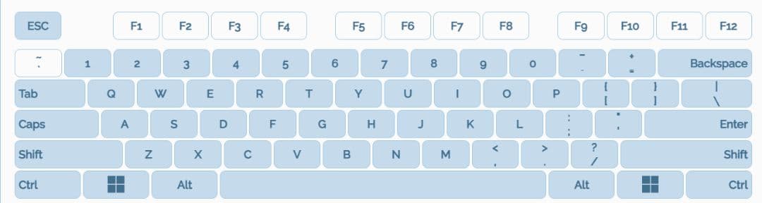 Wooting 60HE+ カスタム