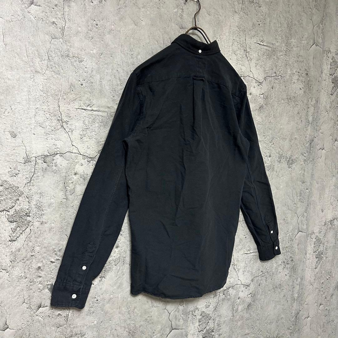 【超人気◎】RRL　長袖シャツ　オックスフォード　ブラック　美品　完売モデル◎
