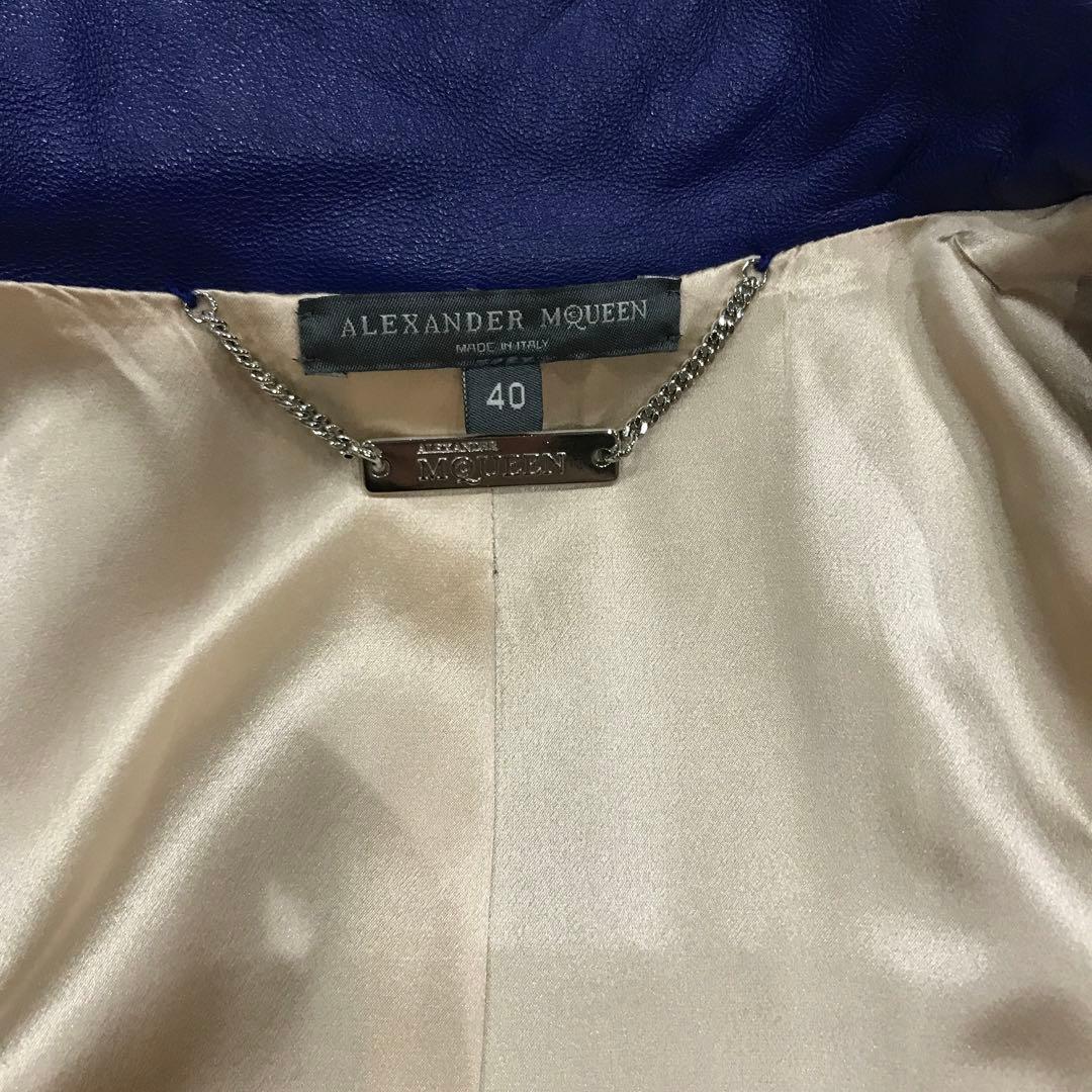 アレキサンダーマックイーン　ライダース　ジャケット