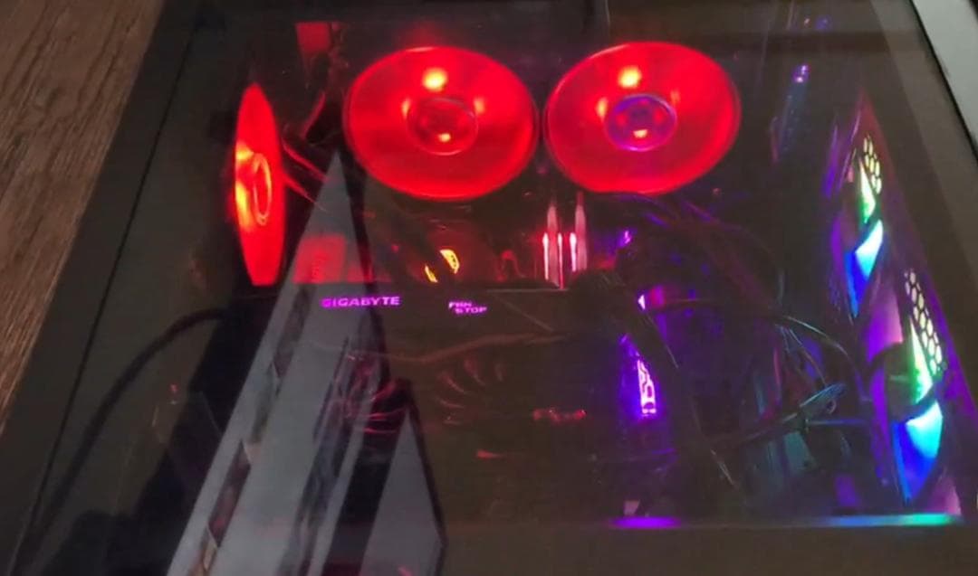 【自作】パソコンデスク デスクインインＰＣ IKEAデスク改