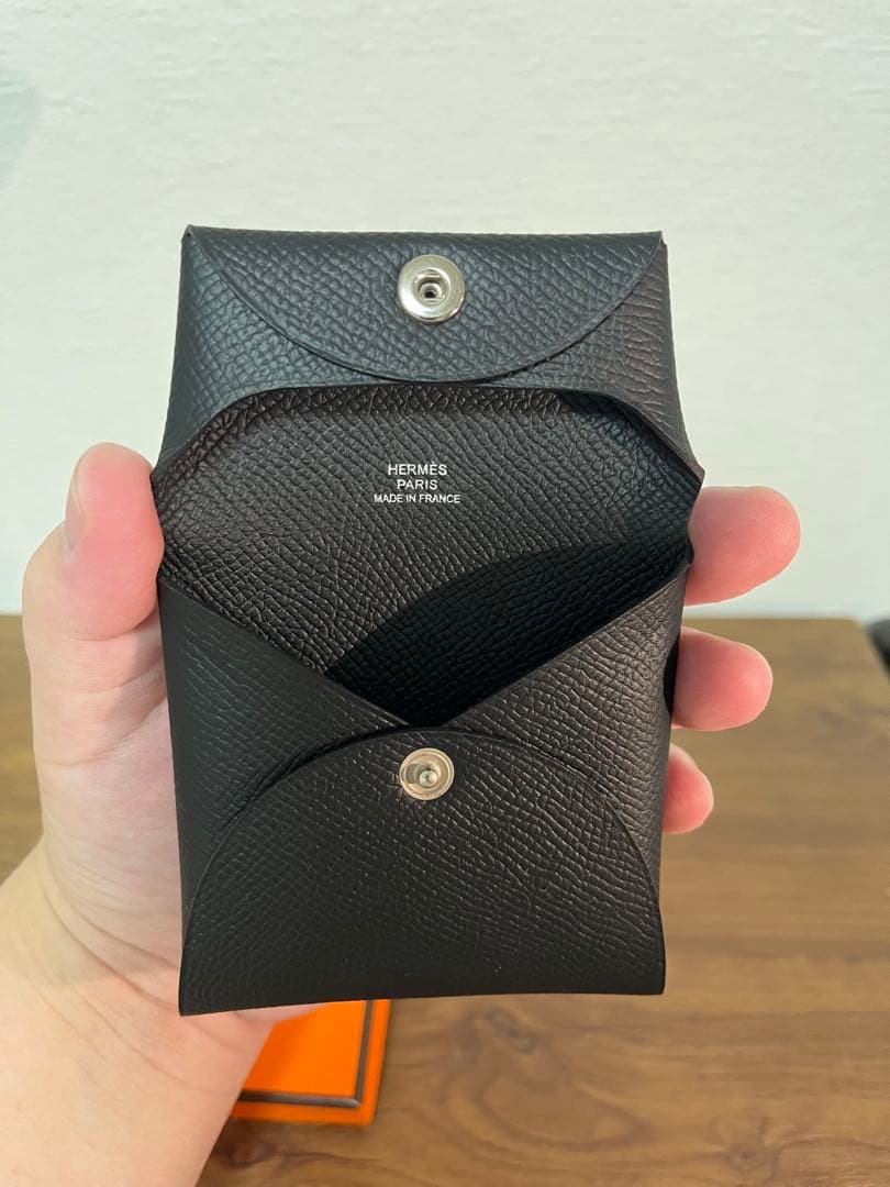 HERMES 黒 バスティア ケース