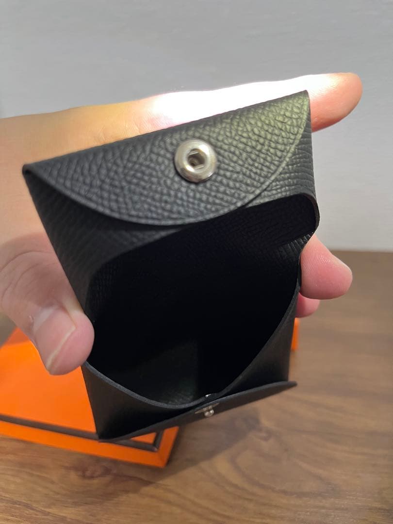 HERMES 黒 バスティア ケース