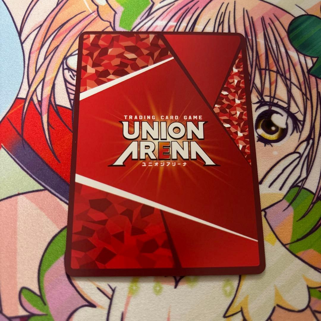 ユニオンアリーナ 化物語 SR★★ 阿良々木 火憐(パラレル)　サイン