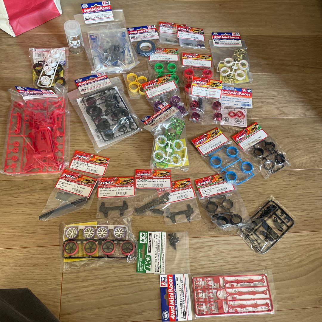 ミニ四駆パーツセット　各種まとめ売り　新品未開封　引退品