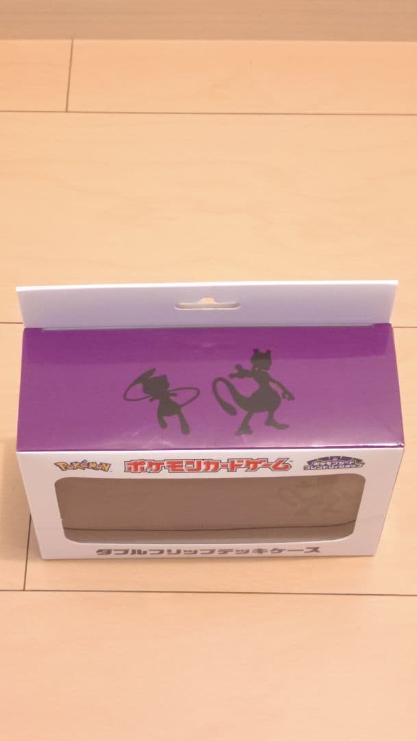【未開封】ポケカ ダブルフリップデッキケース ミュウツー ミュウ 1個