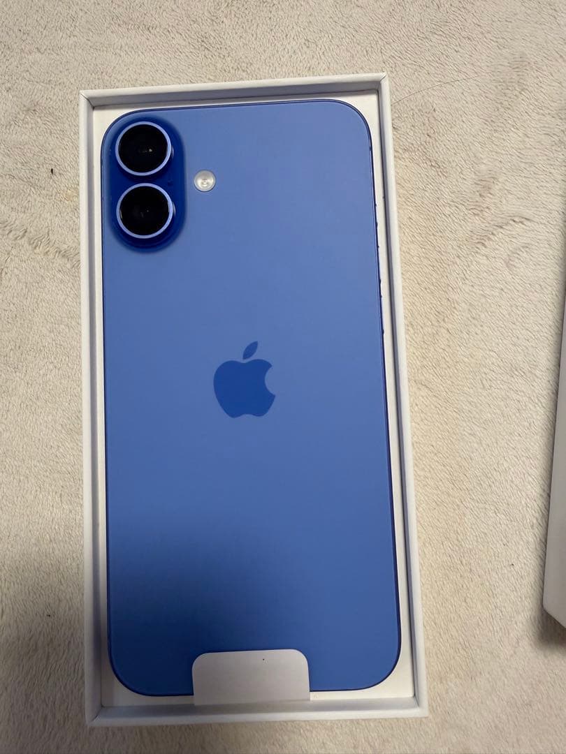 J*l様 Apple iPhone 16 plus 256GB本体 ブルー