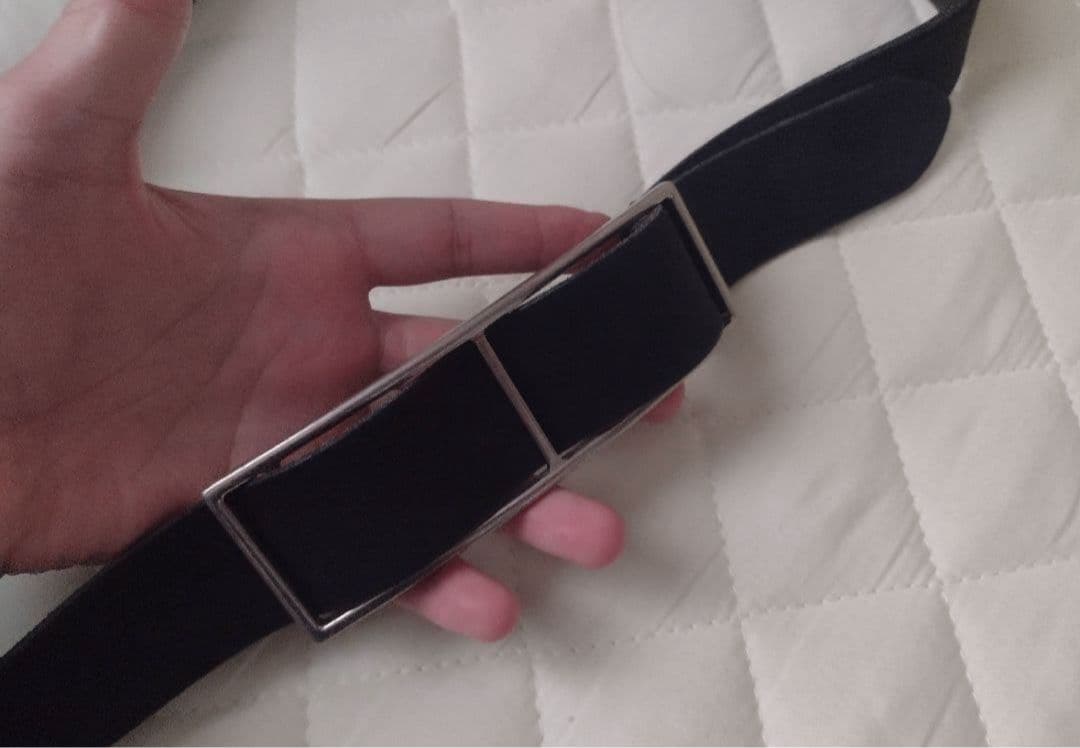 マルジェラ Margiela 11 メンズ スエードベルト Mサイズ 無段階調整