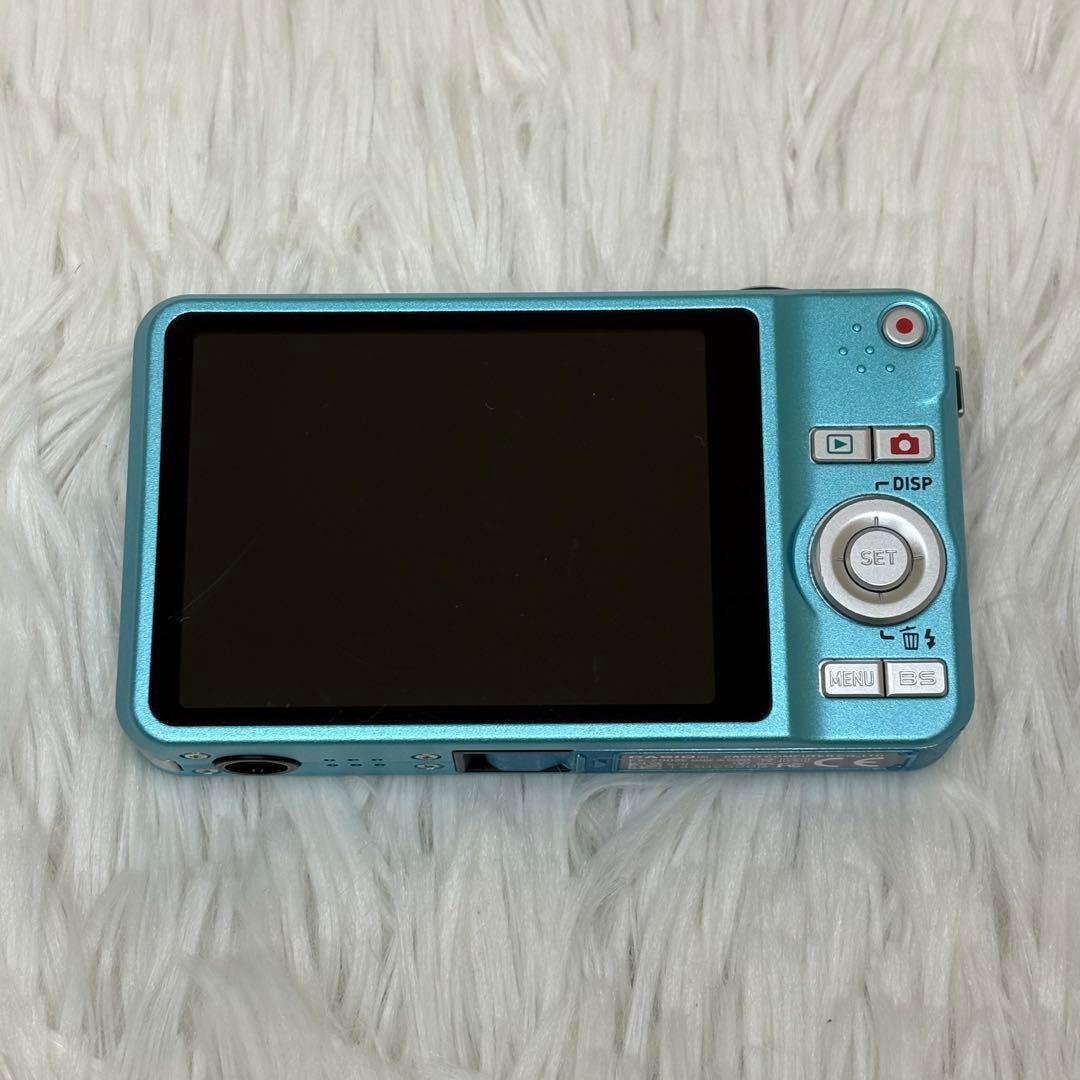 美品　CASIO カメラ　EX-Z90 充電器　ブルー　コンデジ　動作品