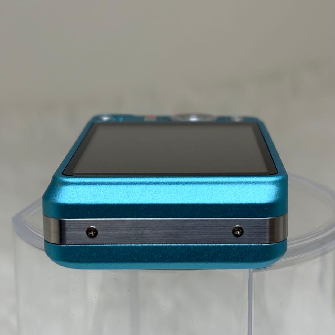 美品　CASIO カメラ　EX-Z90 充電器　ブルー　コンデジ　動作品