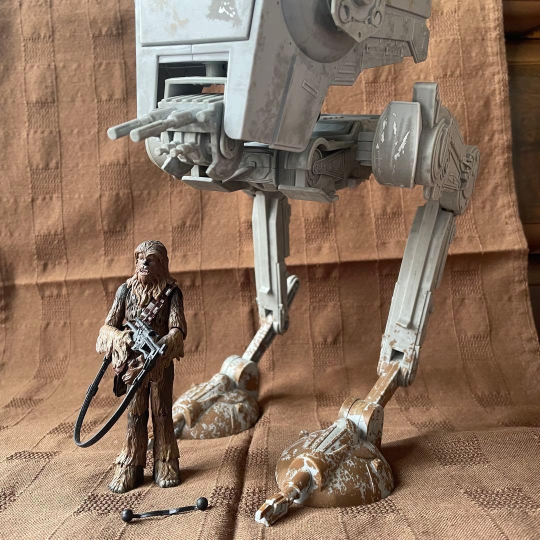 STAR WARS AT-ST & CHEWBACCA ヴィンテージフィギュア