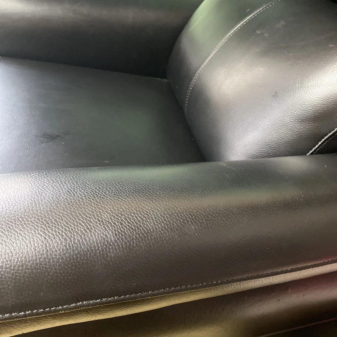 本革　1人掛け　電動リクライニング　ソファ　美品