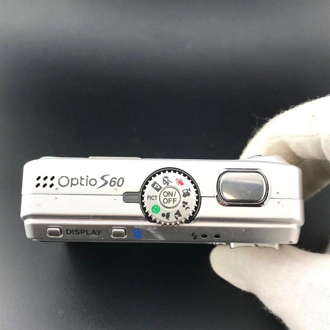 SDカード付/実写美⭕️美品【動作確認済】PENTAX OPTIO S60