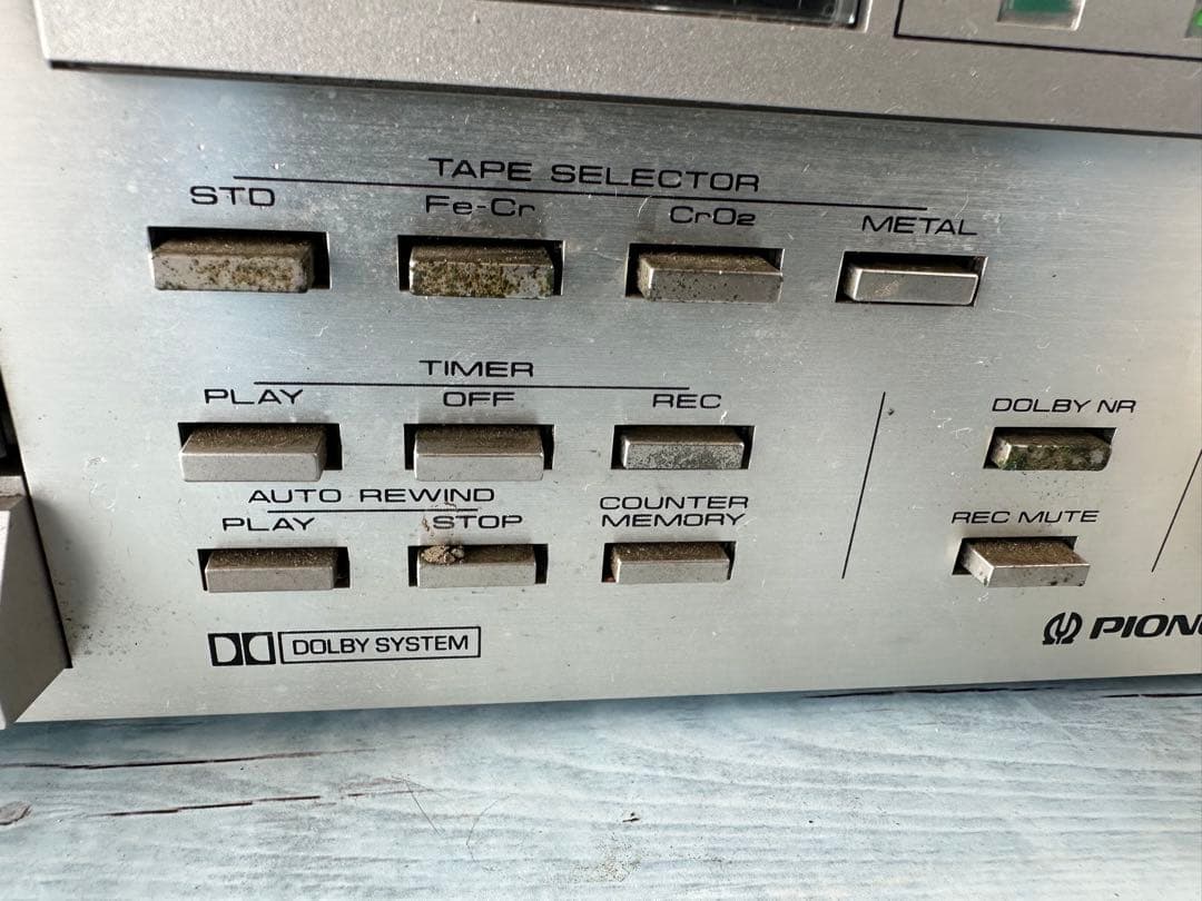 パイオニアステレオカセットデッキ「CT-520」(H16)