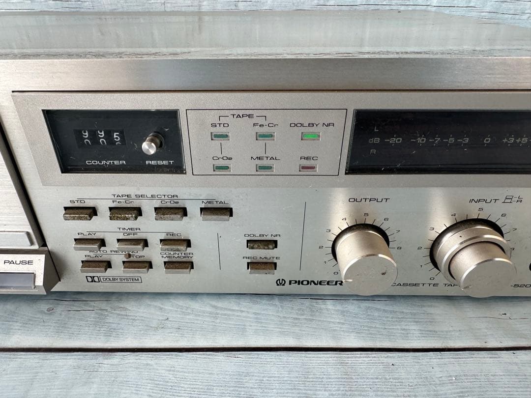 パイオニアステレオカセットデッキ「CT-520」(H16)