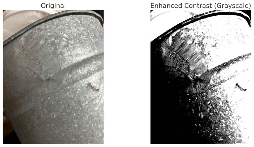 フラワーバスケット　傘立て　亜鉛メッキ　ブリキ