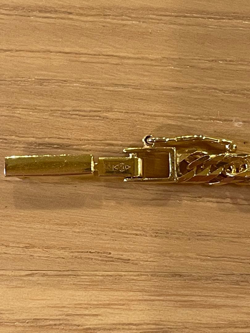 の*様 K18 8面トリプル喜平チェーンネックレス 50cm 12.5g