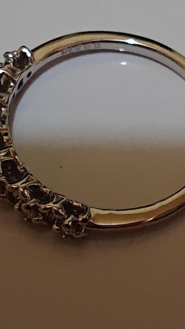 ば*✨様 希少石　pt999パライバトルマリン0.1ctダイヤリング