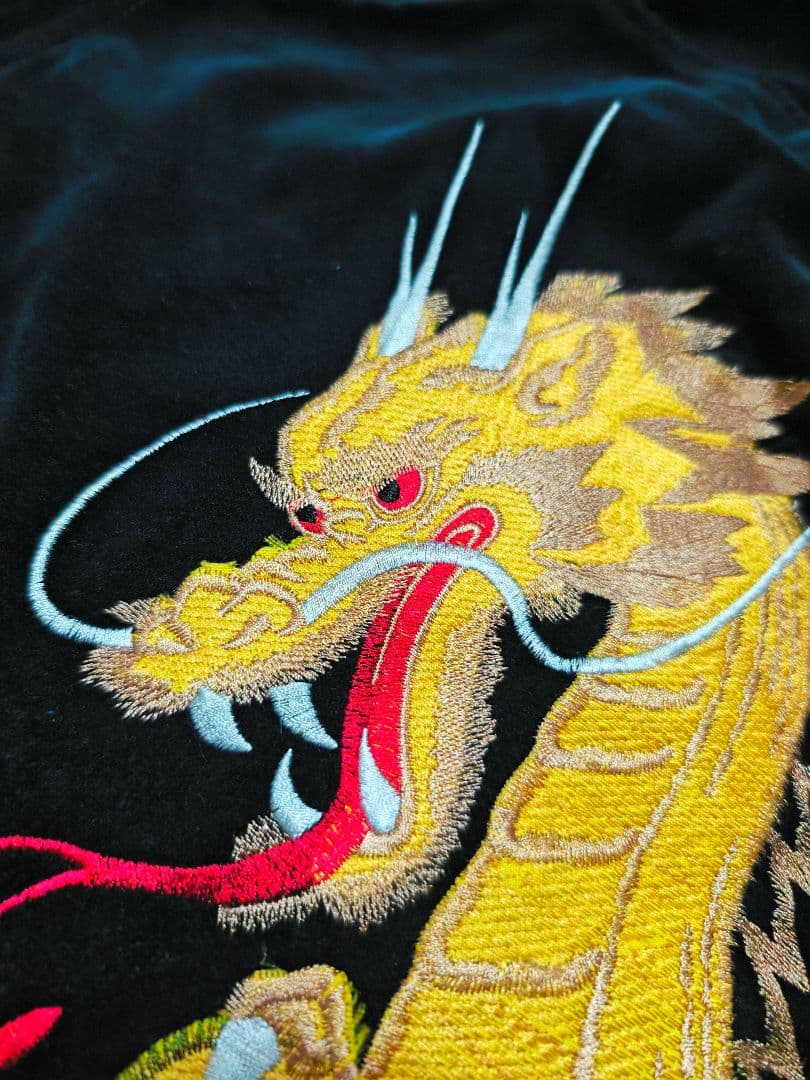 Jungle Storm 日本 限定 別珍 龍刺繍 スカジャン unisex