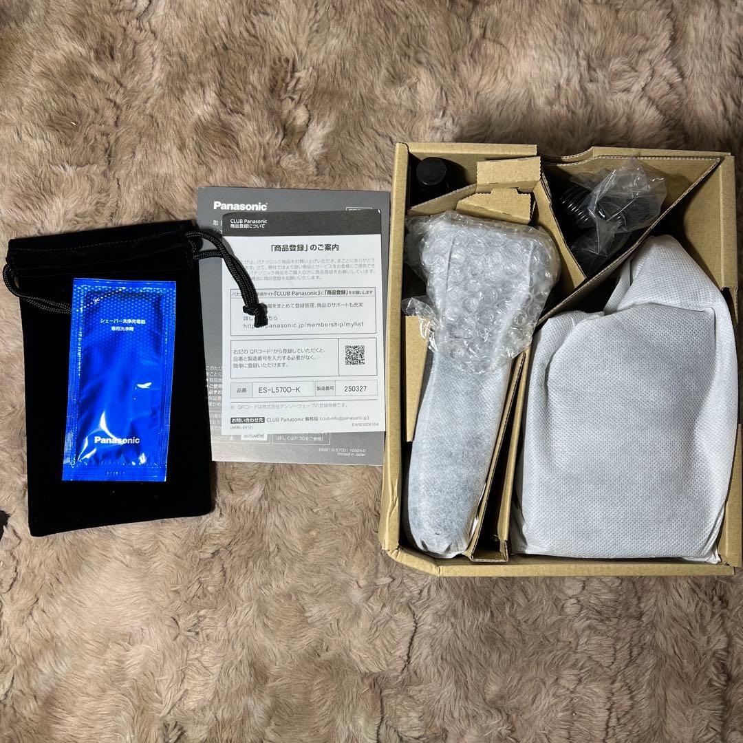 パナソニック シェーバーラムダッシュ PRO 5 電動髭剃りES-L570D-K