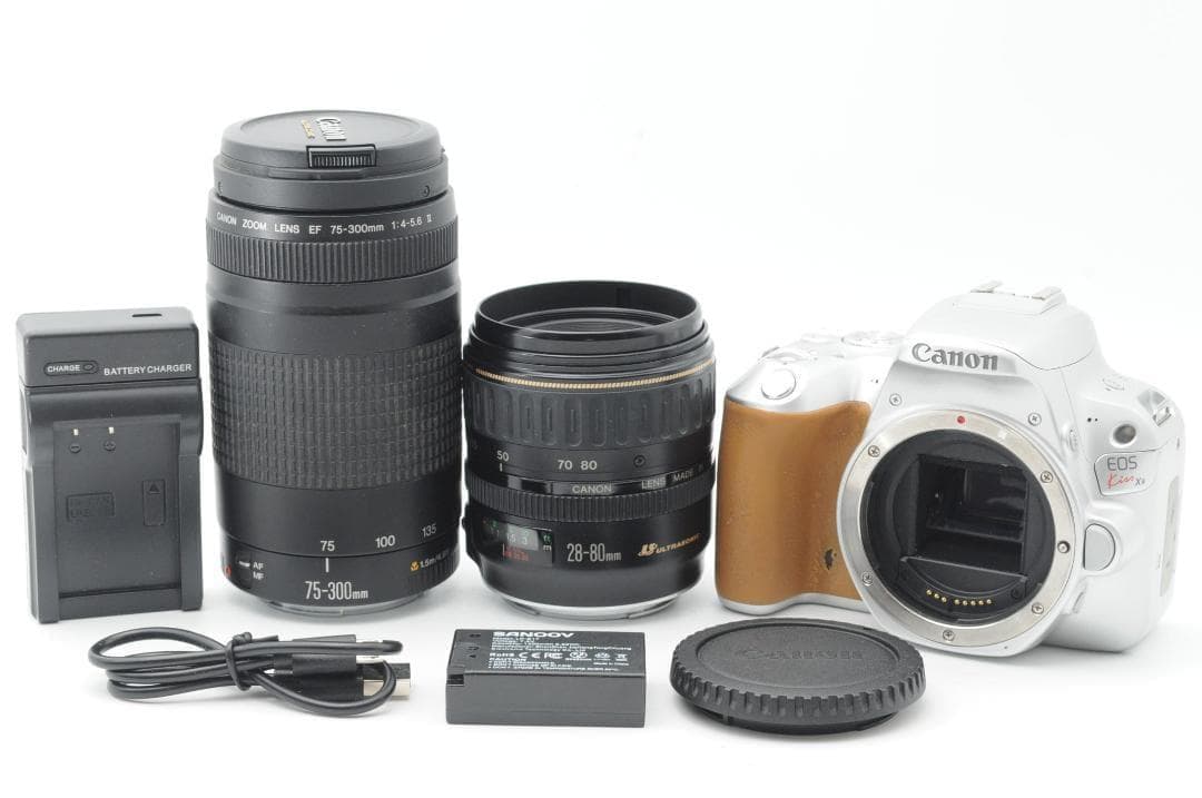 ●極上品①●新春初売りSALE● Canon EOS Kiss x9 ダブル