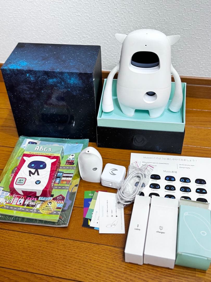 [未使用の商品 ]AKA Musio 英語学習AIロボット知育玩具