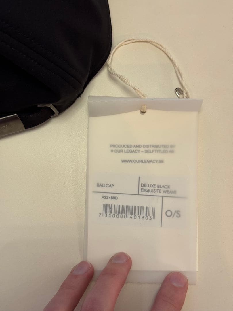our legacy キャップ