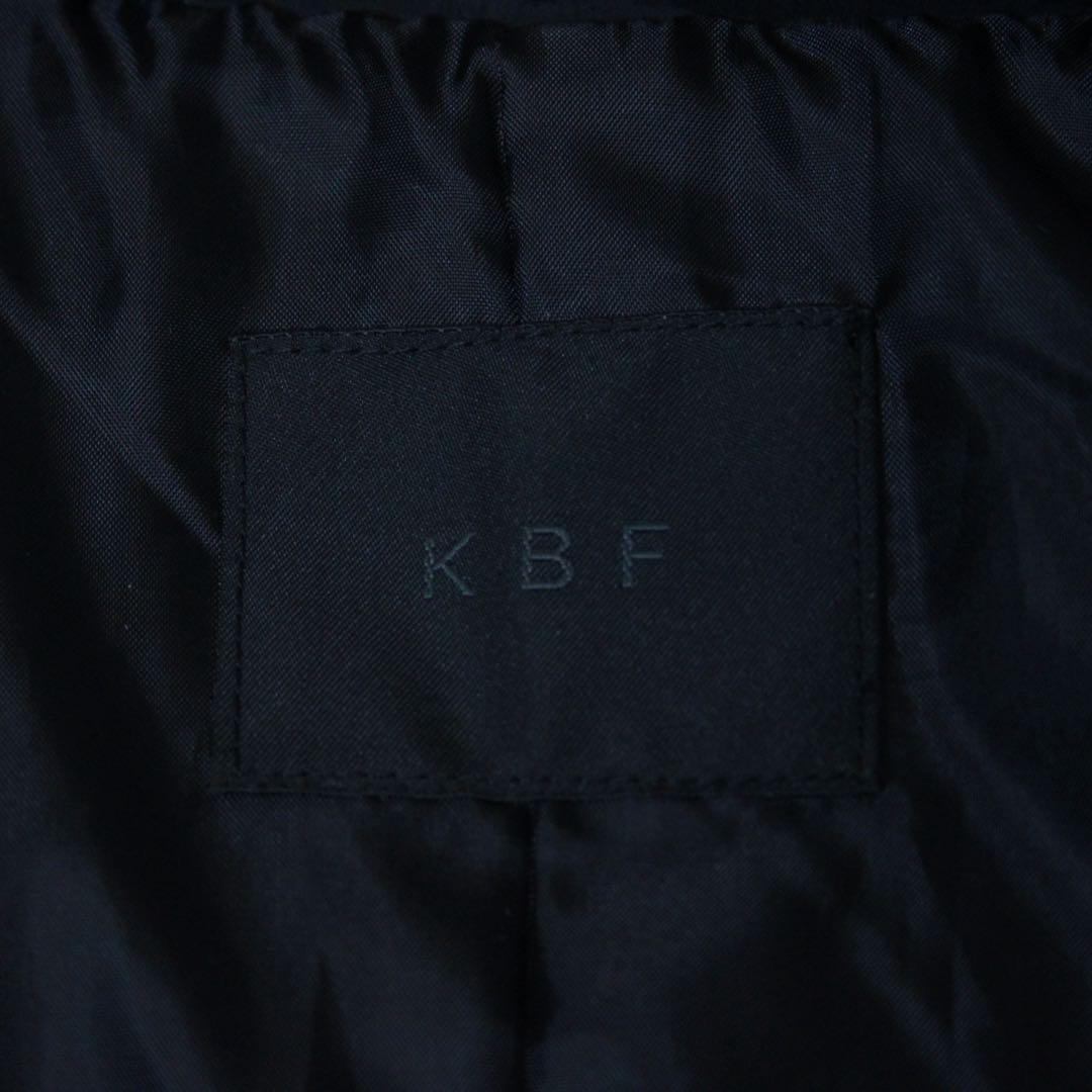 新品 KBF 2way フーディミドルダウンジャケット 黒 S アーバンリサーチ