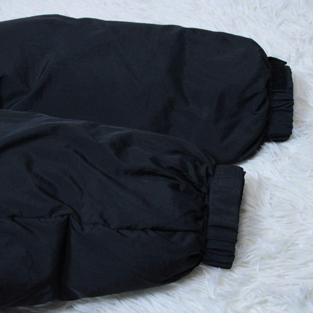 新品 KBF 2way フーディミドルダウンジャケット 黒 S アーバンリサーチ